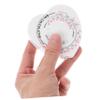 FRCOLOR Portable Fitness Tape Measure with Automatic Retractable Mechanism Dual Sided BMI Chart Waist and Physique Measurement Tool Plastic White 1.5M view 3