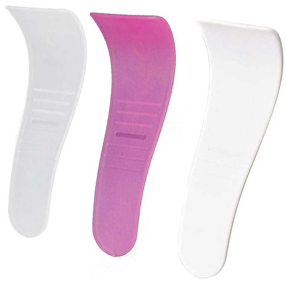 5Pcs Reusable Hair Wax Spatulas - Non-Stick Hard Wax Applicator Sticks for Hair Removal, Face & Body Waxing Tool (Random Colors)