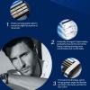 Razor Blade Refills for Men, 3-Bladed Razors for a Smooth Shave,Manual Razor Blades Refills for Mens, Upgrade Dual Lubrication Sharp Blade, Razor Blade Refills (12) view 3