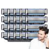 Razor Blade Refills for Men, 3-Bladed Razors for a Smooth Shave,Manual Razor Blades Refills for Mens, Upgrade Dual Lubrication Sharp Blade, Razor Blade Refills (20) view 1