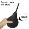 MUNSKT 160 ML Enema Bulb Douche for Men & Women, Reusable Silicone Slim Nozzle, Safe Comfortable Rubber Washing Cleaning Douche Kit view 3