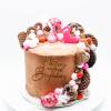 lvbeybc Happy Birthday Cake Topper | Gold Mirror Acrylic | 1 Piece | Cake Topper | Birthday Occasion | Gold Color Family view 3