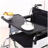 SXTYFBB Wheelchair accessories,Wheelchair Lap Tray Wheelchair Table, Detachable Wheelchair Tray Table Attachment With Cup Holder for Writing, Reading,Eating and Rest Economy Whee view 2
