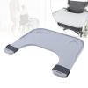 SXTYFBB Wheelchair Dining Table Board, Removable Wheelchair Tray Table ABS Plastic Wheelchair Dining Table Board with Cup Holder Easy to Install Remove view 3
