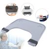 SXTYFBB Wheelchair Dining Table Board, Removable Wheelchair Tray Table ABS Plastic Wheelchair Dining Table Board with Cup Holder Easy to Install Remove view 4