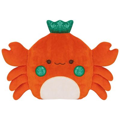 PLIC Horizane Sant 2-in-1 Soft Flat Plush Crab Hot and Cold Action Microwave Dry Hot Water Bottle Ceramic Beads Suitable for All Ages