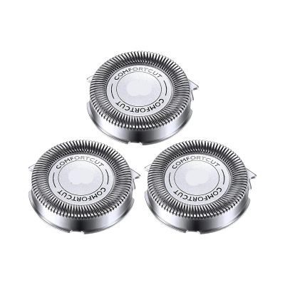 3Pcs SH30/50/52 Shaver Replacement HeadsCompatible For Philips Electric Shaver Series 1000, 2000, 3000, 5000 Blade Head