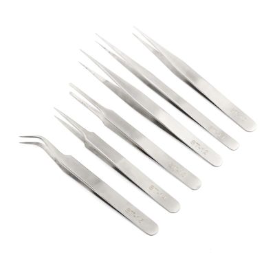 WEITINGKKK Tweezers For Crafting Long Tweezers, Precision Tweezers Precision Stainless Steel Electronic Tweezers Kit Anti