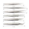 WEITINGKKK Tweezers For Crafting Long Tweezers, Precision Tweezers Precision Stainless Steel Electronic Tweezers Kit Anti view 2