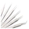 WEITINGKKK Tweezers For Crafting Long Tweezers, Precision Tweezers Precision Stainless Steel Electronic Tweezers Kit Anti view 3