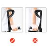 10 Levels of Height Adjustable Forearm Crutches,Crutches for Walking with Arm Support,Crutches for Adults with Rubber Handles,Comfortable Grip and Wear-Resistant,Medical Mobility Accessories It's so view 2