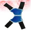 Beaupretty Adjustable Ankle Ice Pack Gel Ice Wrap for Sprained Ankles Plantar Cold Hot Treatment Neoprene Brace for Sports Relief view 2