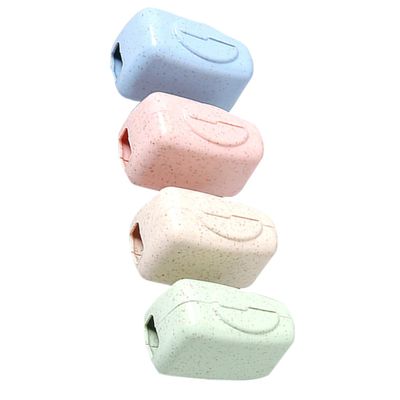 Beaupretty 4pcs Toothbrush Protective Head Cover Caps for Outdoor Travel Camping Hygienic Toothbrush Cover Holder for Travel Accessories