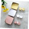 Didiseaon Elegant Travel Lens Case Box Includes Mirror Tweezers Suction Stick Liquid Bottle Lens Holder view 2