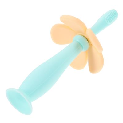 Beaupretty Silicone Toothbrush Manual Protective Baffle Training Toothbrush for Boy Girl Boys and Girls Soft Bristles for Oral Care