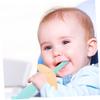 Beaupretty Silicone Toothbrush Manual Protective Baffle Training Toothbrush for Boy Girl Boys and Girls Soft Bristles for Oral Care view 3
