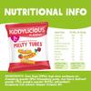 Kiddylicious Strawberry & Beetroot Melty Tubes - Delicious Snacks for Kids - Suitable for 7+ Months - 3 Packs of 4 (12 Total) view 2