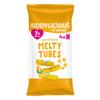 Kiddylicious Sweetcorn Melty Tubes - Delicious Snacks for Kids - Suitable for 7+ Months - 3 Packs of 4 (12 Total) view 3