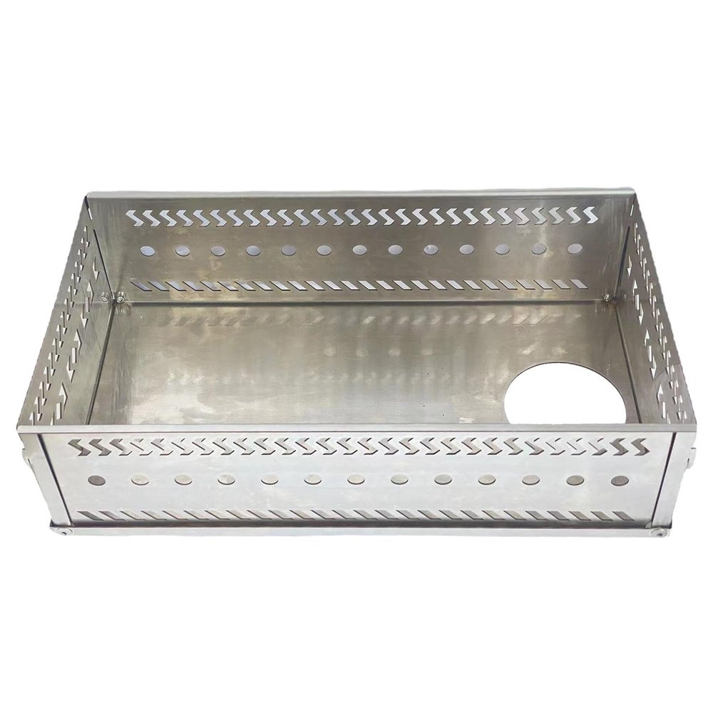 Sauna Stone Holder - Outdoor Heated Stone Basket, Foldable Stainless Steel Sauna Stone Holder | Water Tank Design Heated Stone Basket, Portable Charcoal Firebox Basket For Wood Stove Sauna Aromatherap