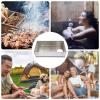 Sauna Stone Holder - Outdoor Heated Stone Basket, Foldable Stainless Steel Sauna Stone Holder | Water Tank Design Heated Stone Basket, Portable Charcoal Firebox Basket For Wood Stove Sauna Aromatherap view 3