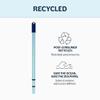 Blue Dolphin Mop with Folding Stick and Bucket Plus 4 Recycled Microfiber Cloths Sustainable Cleaning Set for Home Floors and All Surfaces view 4