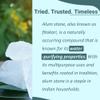 Mi Nature Potassium Alum Stone 250g |Phitkari Block| Pure Fitkari for Post Shave Care | Skin Care & Multiple Uses| Natural Deodorant view 2