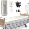 Medical Bedside Shower Inflatable Bathtub Kit with Water Bag & Electric Air Pump, Portable Inflatable PVC Body Washing Basin for Disabled, Elderly, Bedridden Patient view 1