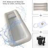 Medical Bedside Shower Inflatable Bathtub Kit with Water Bag & Electric Air Pump, Portable Inflatable PVC Body Washing Basin for Disabled, Elderly, Bedridden Patient view 2