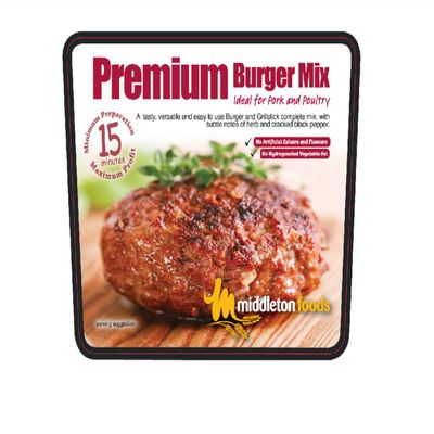15 Minute Meat & Vegetable Glaze Marinade Seasoning Spice Mix - Choose your flavour! (400g Resealable Pouch, Premium Burger Mix)