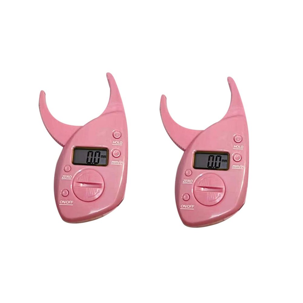 Healvian Digital Body Fat Caliper for Body Fat Measurement Accurate Easy to Use Portable for Women Men