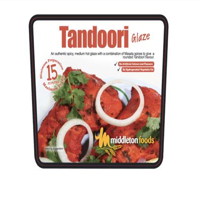 15 Minute Meat & Vegetable Glaze Marinade Seasoning Spice Mix - Choose your flavour! (400g Resealable Pouch, Tandoori)
