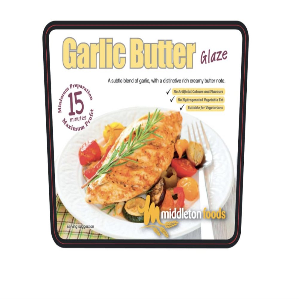 15 Minute Meat & Vegetable Glaze Marinade Seasoning Spice Mix - Choose your flavour! (1kg Resealable Pouch, Garlic Butter)