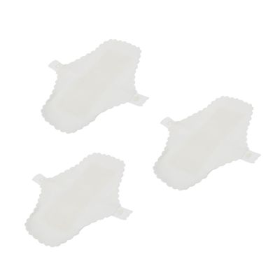 FOYTOKI 3pcs Washable Menstrual Cloth Sanitary Napkins Breathable Cotton Liners Waterproof Layer for Postpartum Use Reusable Puerpera Panties Liner