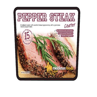 15 Minute Meat & Vegetable Glaze Marinade Seasoning Spice Mix - Choose your flavour! (1kg Resealable Pouch, Pepper Steak Coater)