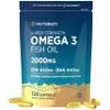 Omega 3 Capsules High Strength 2000mg with 660mg of EPA and 440mg of DHA | 120 Softgels | Natural Source of Omega 3 Fish Oil | By Horbaach view 1