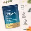 Omega 3 Capsules High Strength 2000mg with 660mg of EPA and 440mg of DHA | 120 Softgels | Natural Source of Omega 3 Fish Oil | By Horbaach view 4