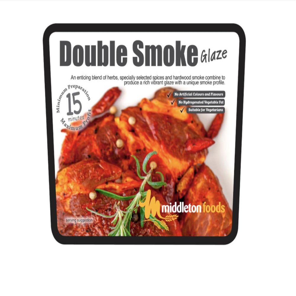 15 Minute Meat & Vegetable Glaze Marinade Seasoning Spice Mix - Choose your flavour! (400g Resealable Pouch, Double Smoke)