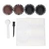 Aluminum Foil Coffee Capsule Sticker Lids for Reusable Pods, 100 Foils, 4 Capsules, Pods Kit, Temperature Resistant Eco-Friendly Sealing, Rich Oils view 1