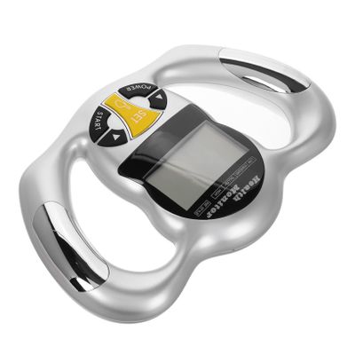 FRCOLOR Handheld Body Fat Analyzer Measuring Tool for Fitness Tracking Accurate Bmi Calculation Digital Display Portable Fat Measurement Device