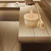 MagiDeal 4L Wood Sauna Bucket and Ladle SPA Steaming Bathroom Tool Multipurpose Premium Bath Accessories Portable for Bathroom Sauna view 2