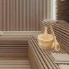 MagiDeal 4L Wood Sauna Bucket and Ladle SPA Steaming Bathroom Tool Multipurpose Premium Bath Accessories Portable for Bathroom Sauna view 3