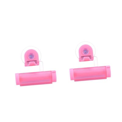 minkissy 2pcs Ergonomic Toothpaste Squeezer Rolling Tube Squeezer Reusable Rolling Toothpaste for Household Bathroom Hotel