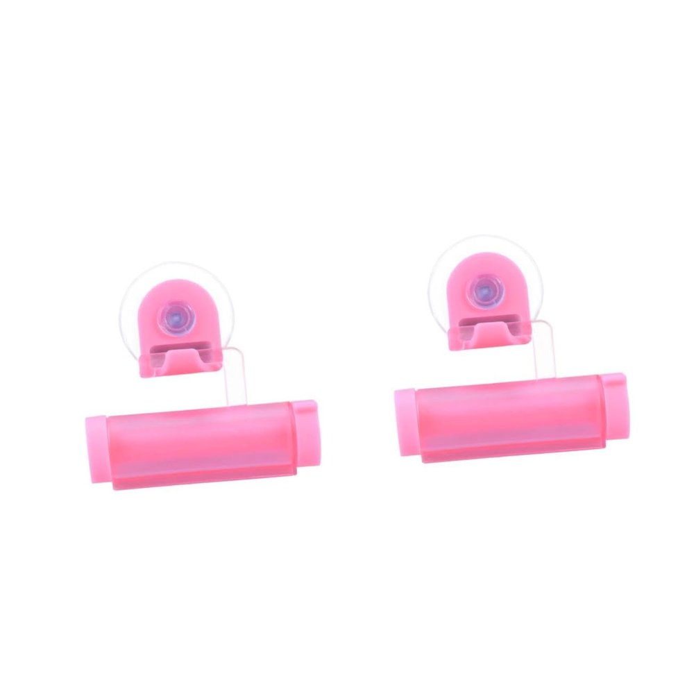 minkissy 2pcs Ergonomic Toothpaste Squeezer Rolling Tube Squeezer Reusable Rolling Toothpaste for Household Bathroom Hotel