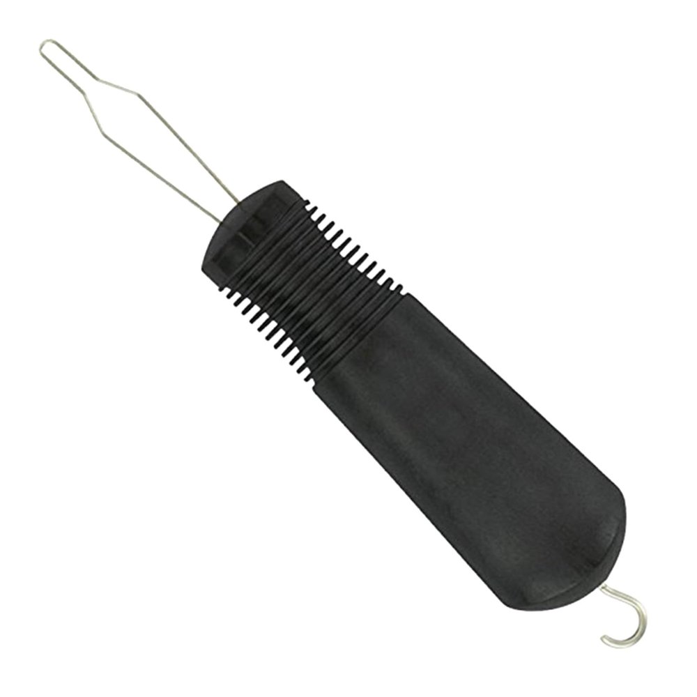 minkissy Quick Button Hook Zipper Pull Assistant Dressing Aid Tool One-Handed Iron Abs Plastic Easy to Use