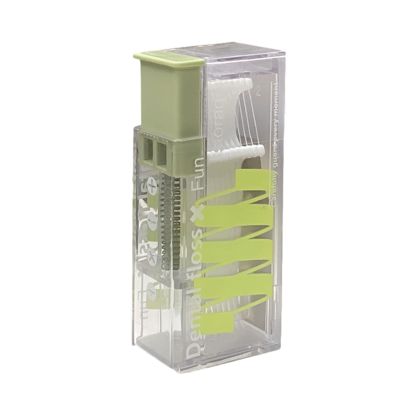 Floss Case - Dentals Pick Protector, Floss Tool Container | Automatic Refillable Flosser Holder for Purse, Small Travel Items for Men and Women, Teeth Cleaning Tools, Store 10 Picks Floss