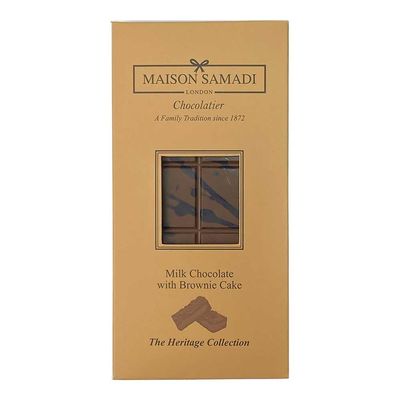 Brownie Cake Dubai Viral Style Chocolate bar, 155 g Dubai Viral | Halal | Vegetarians