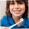 FOYTOKI Panda Kids Toothbrush Soft Bristles 2-12 Years with Storage Bucket Manual Teeth Cleaning Tool for Boys and Girls Cartoon Design view 2