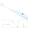 FOYTOKI Panda Kids Toothbrush Soft Bristles 2-12 Years with Storage Bucket Manual Teeth Cleaning Tool for Boys and Girls Cartoon Design view 4