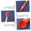 HAPINARY 4pcs Boy Girl's Toothbrushes Soft Cartoon Manual Cleaning Toothbrush for Boys and Girls Usage at Home Travel view 2
