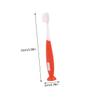 HAPINARY 4pcs Boy Girl's Toothbrushes Soft Cartoon Manual Cleaning Toothbrush for Boys and Girls Usage at Home Travel view 3